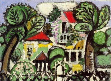  and - Landscape 3 1933 cubism Pablo Picasso